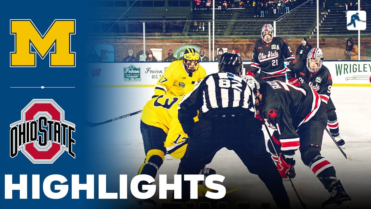 Michigan vs Ohio State | NCAA College Hockey | Highlights - January 03, 2025