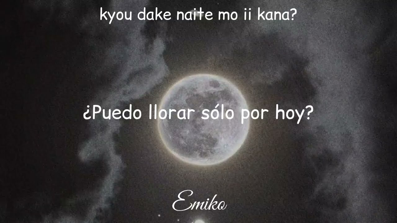 「月灯り」Tsukiakari - 雨宮天 (Sora Amamiya) [Sub español, Lyrics] (Traducción de práctica)
