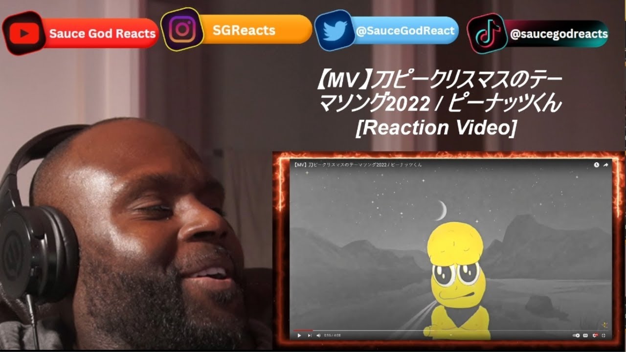 【MV】刀ピークリスマスのテーマソング2022 / ピーナッツくん | REACTION