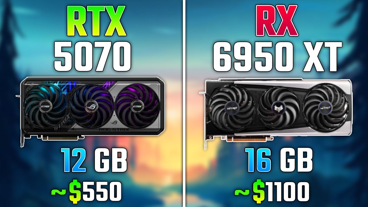 RTX 5070 vs RX 6950 XT | Test in 7 Games