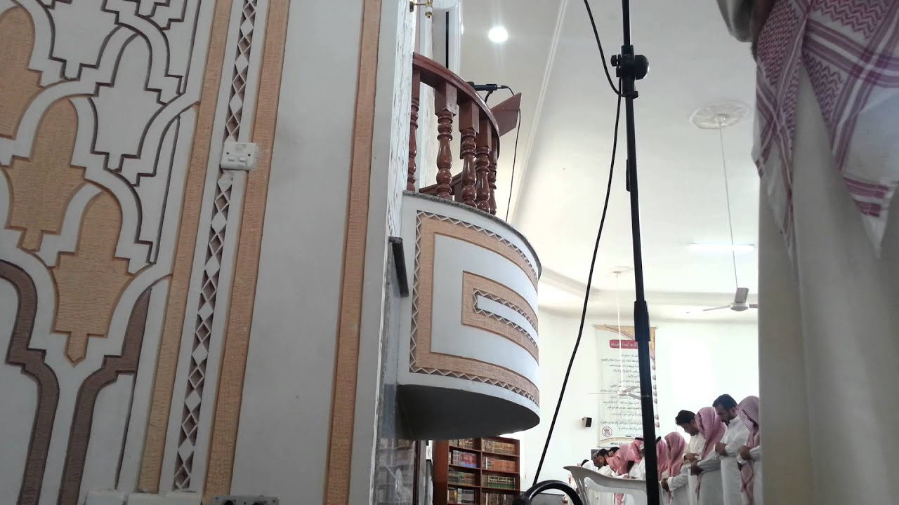 صلاة الجمعة من جامع أبن القيم عبدالولي الأركاني