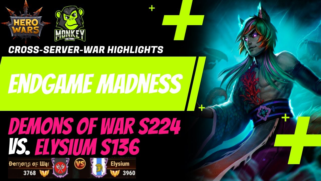 Hero Wars - New Meta Teams in Action - Endgame War-Highlights