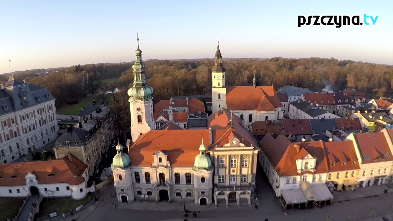 Pszczyna z lotu ptaka - 23 listopada 2016 r.