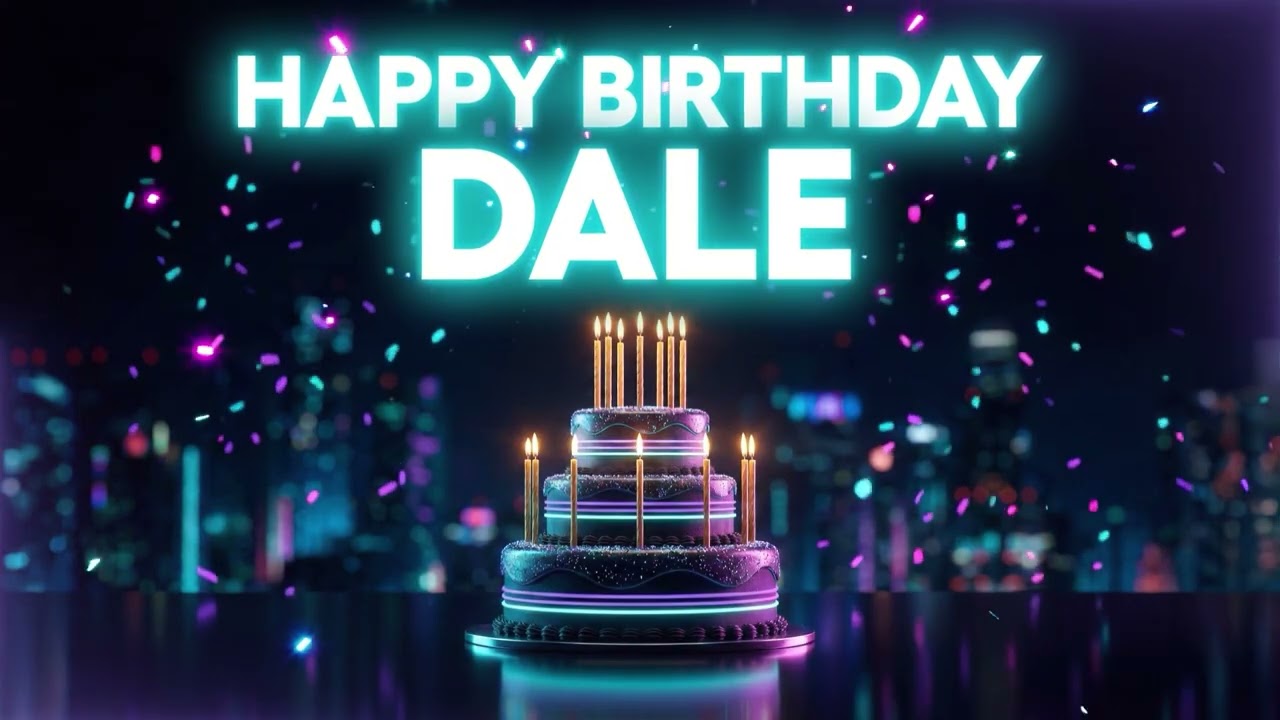 Happy Birthday Dale 🎵 Classic Birthday Song