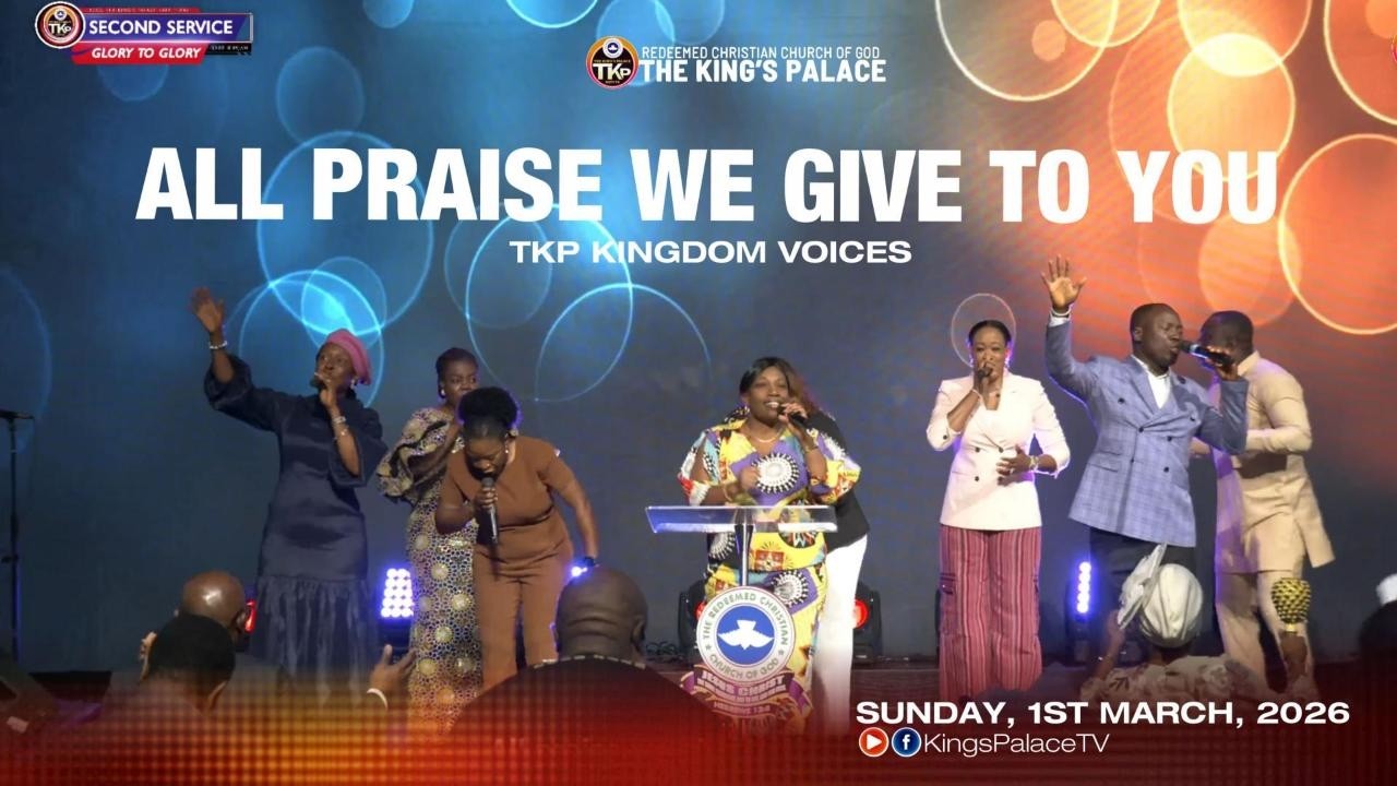 ALL PRAISE WE GIVE TO YOU | Sunday Praise Session | TKP Kingdom Voices
