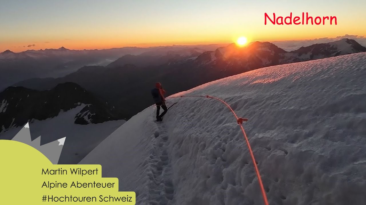 Nadelhorn (4327 m.ü.M.) - Normalweg/Nord-Ost-Grat - Hochtour