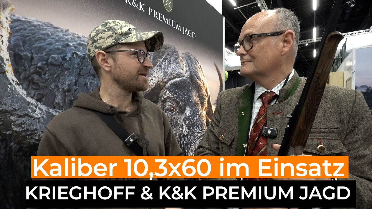 Krieghoff & K&K Premiumjagd und das Kaliber 10,3x60 im Einsatz