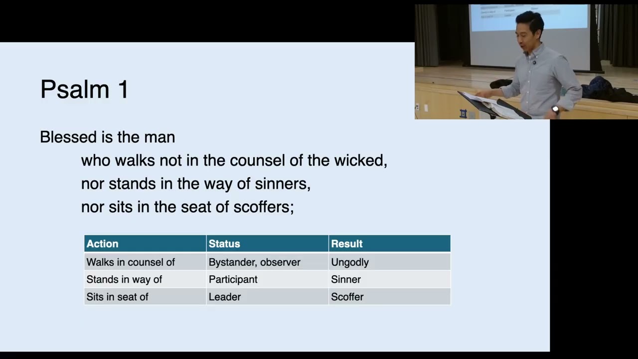 Sunday Message - Weber - Blessed (Psalm 1) - 2026-03-08