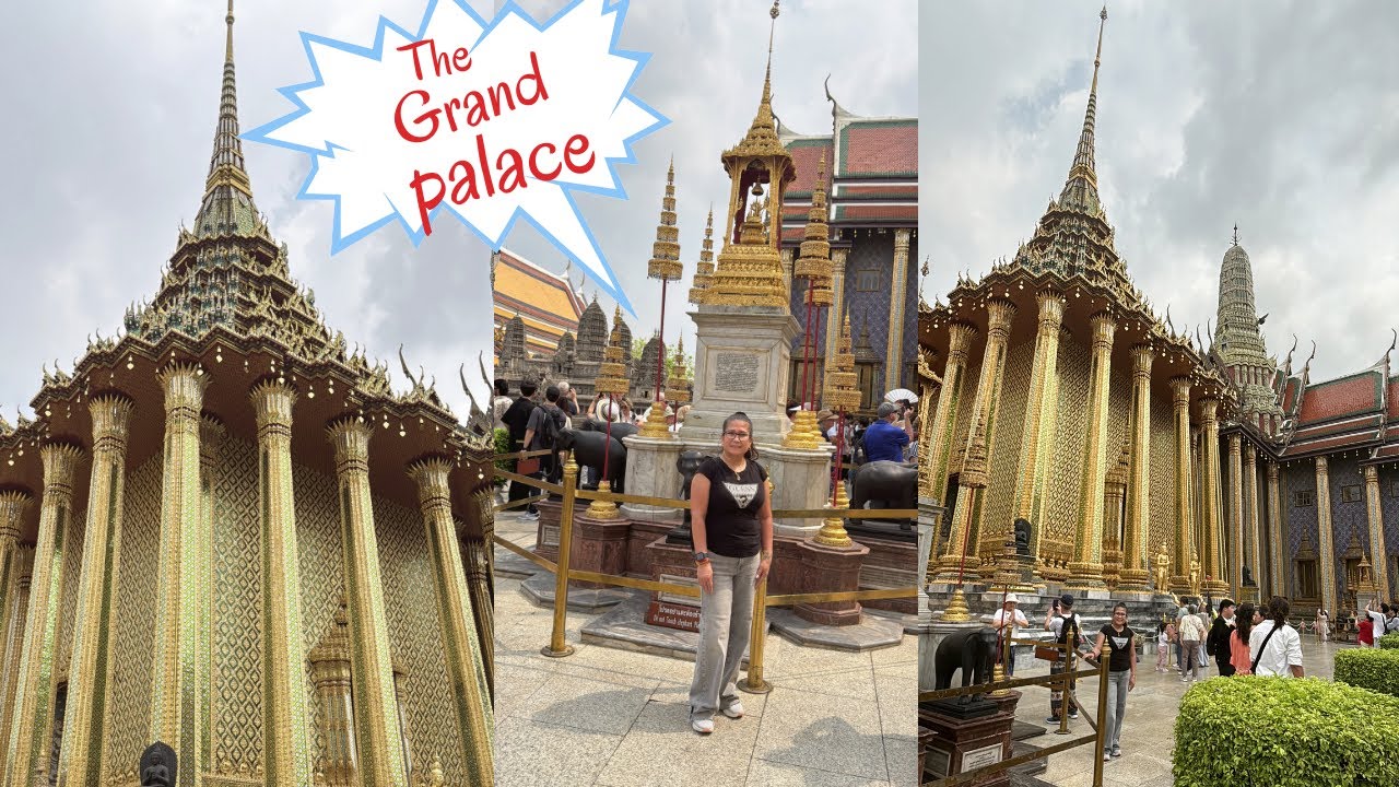 Visiting The Grand Palace In Bangkok Thailand 🇹🇭 #Liza67vlog98 Adventure 