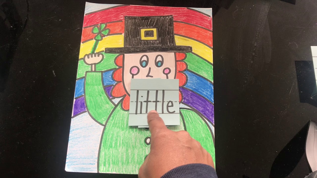 Leprechaun Guided Drawing And Writing