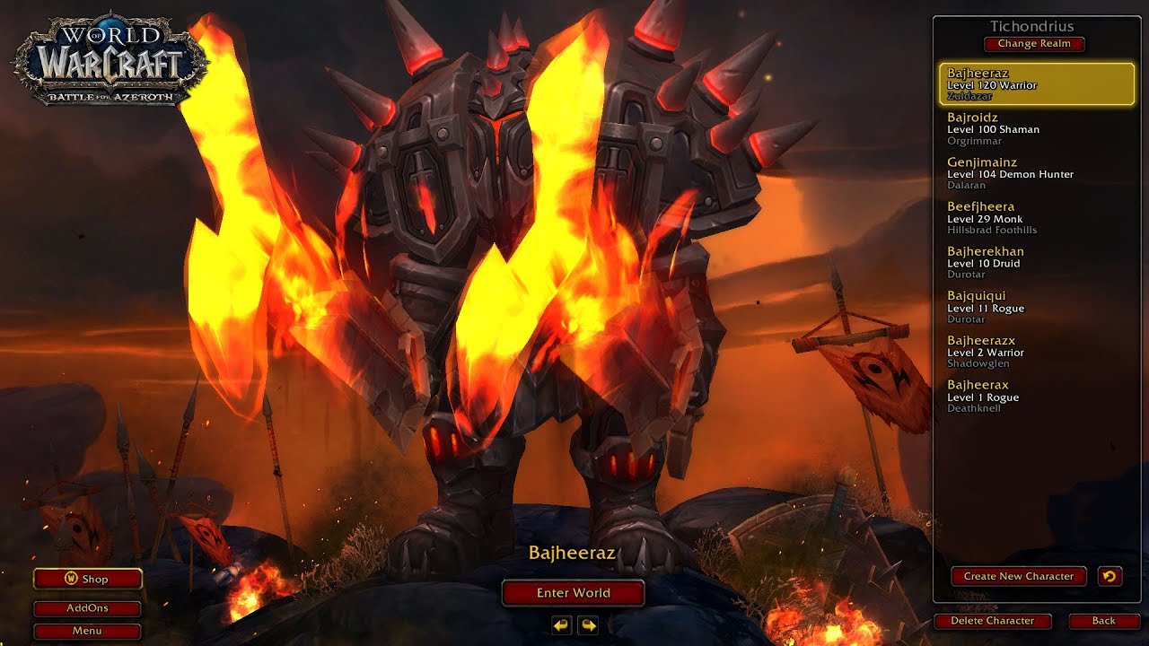 Bajheera - FISTS OF FURY: Warrior 3v3 Arena to 2400+ - WoW BFA 8.1.5 Fury Warrior PvP