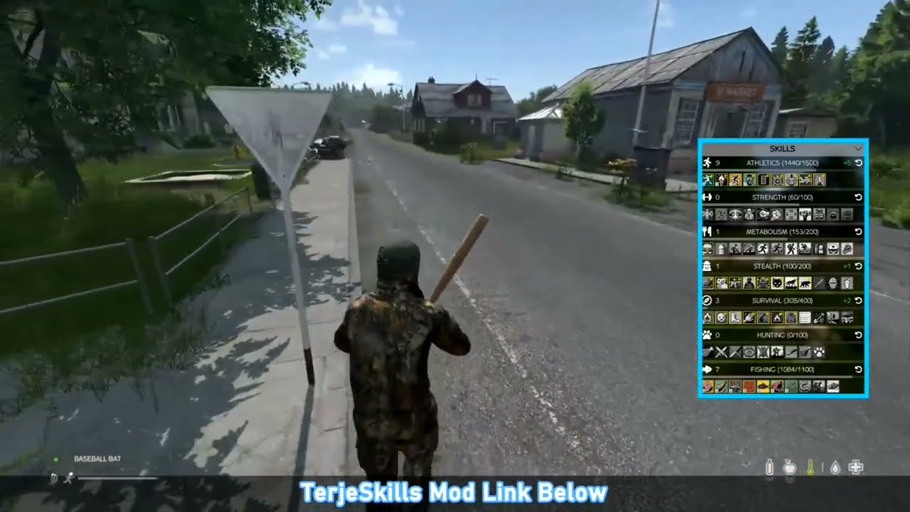 Dayz Terje Skills Mod