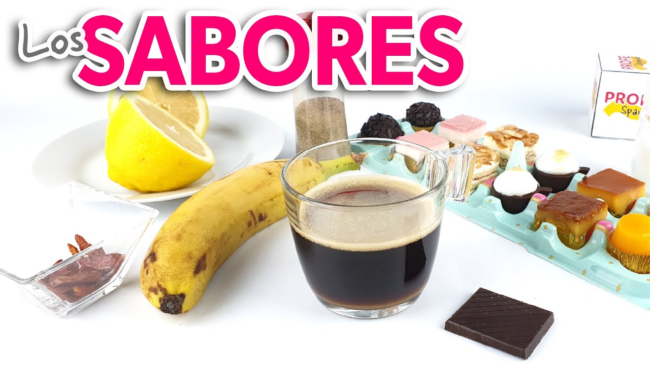 Flavors in Spanish 🔥 Vocabulary to learn Spanish