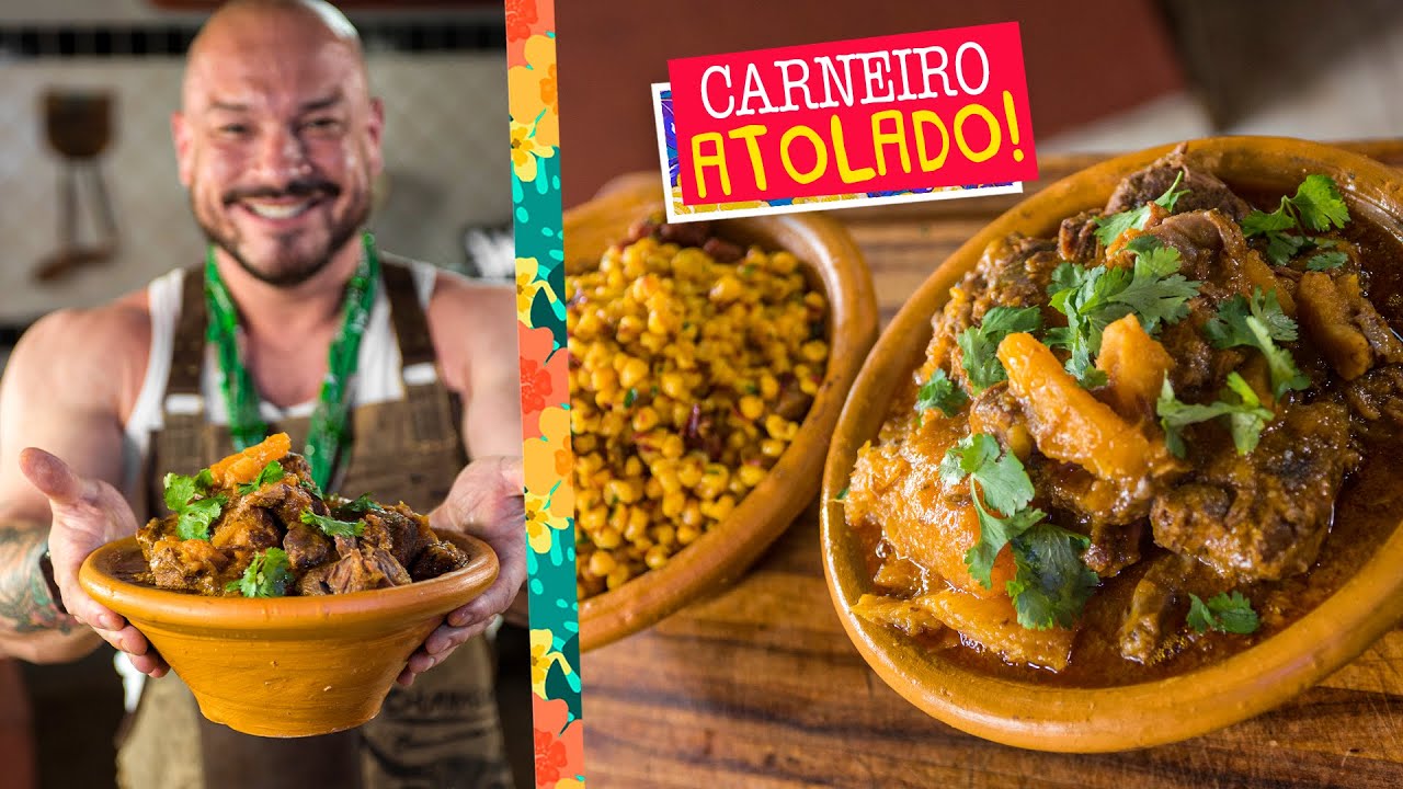 Carneiro Atolado e Axoxô - Ajeum de Oxóssi / Comida de Santo - Égua Doido