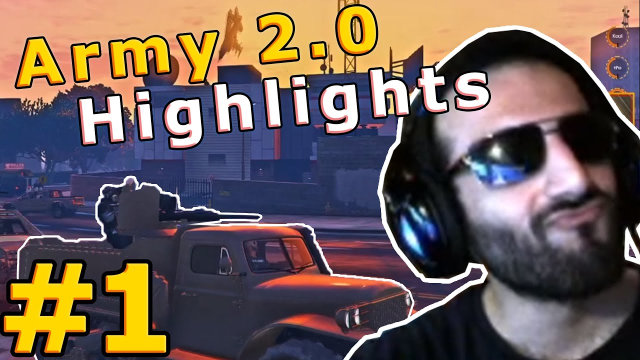 GTA5 GVMP | Army 2.0 Highlights #01