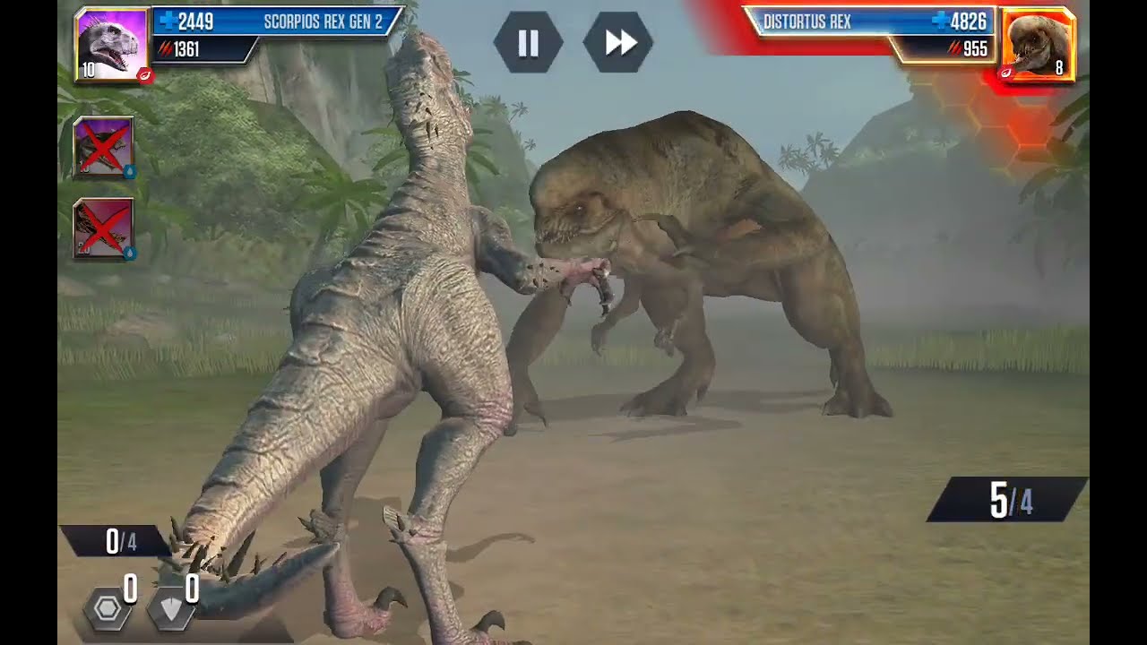 El Distortus rex ha regresado😱🦖