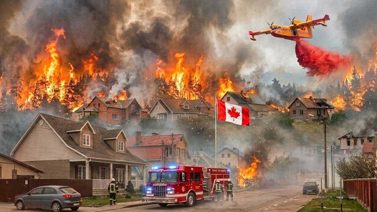Ontario, Canada Burning Right Now! Wildfires Destroy Homes, Highways Closed, Thousands Evacuated
