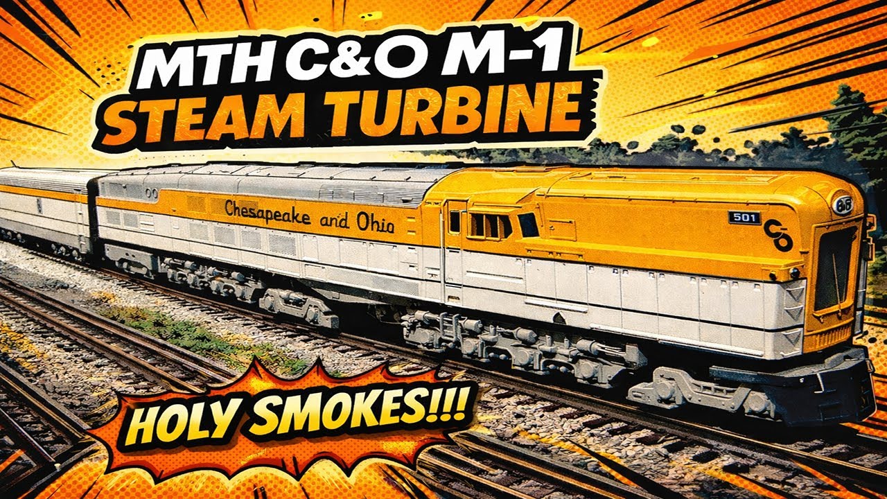 MTH C&O M-1 Steam Turbine