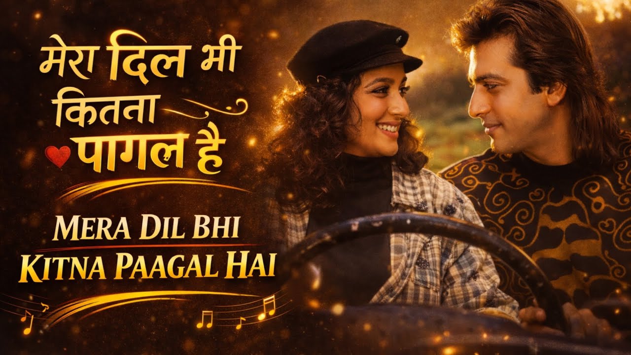 Mera dil bhi kitna paagal hai | मेरा दिल भी कितना पागल है |