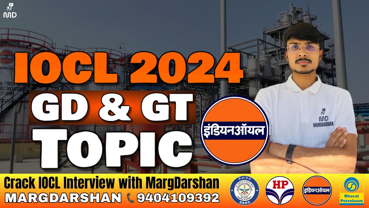 IOCL 2024 Latest GD & GT Topic's I IOCL GD & GT Topics I