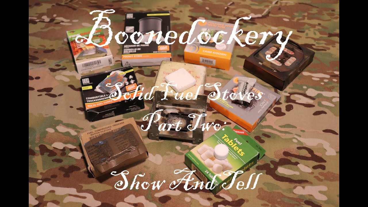 Boonedockery: Solid Fuel Stoves Part Two Show and Tell
