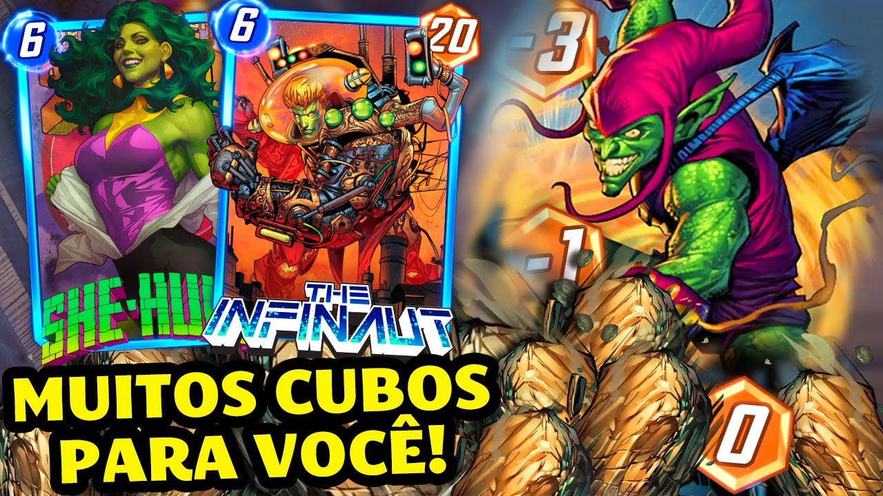 Troque LIXO por CUBOS: SHENAUTA JUNK é PERFEITO para isso!  |Marvel Snap|