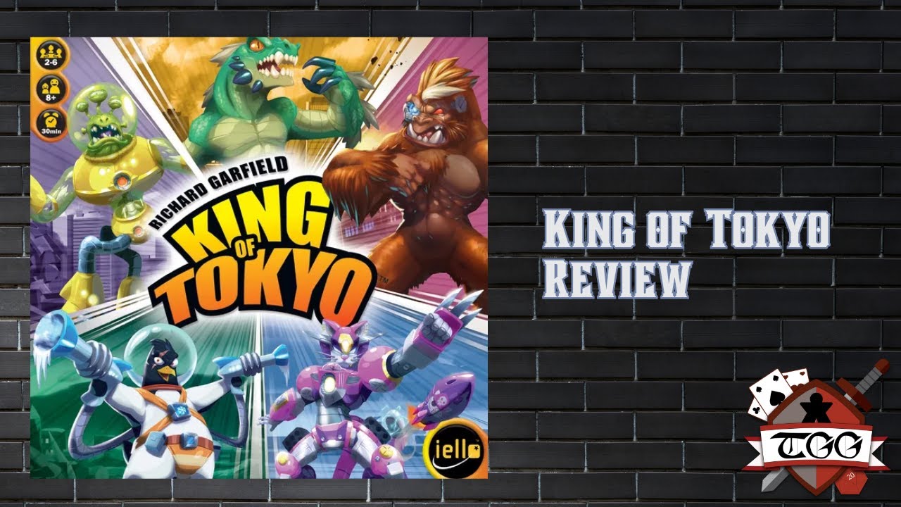 Обзор настольной игры King of Tokyo | Стратегический обзор сражений с монстрами в игре Monster Dice