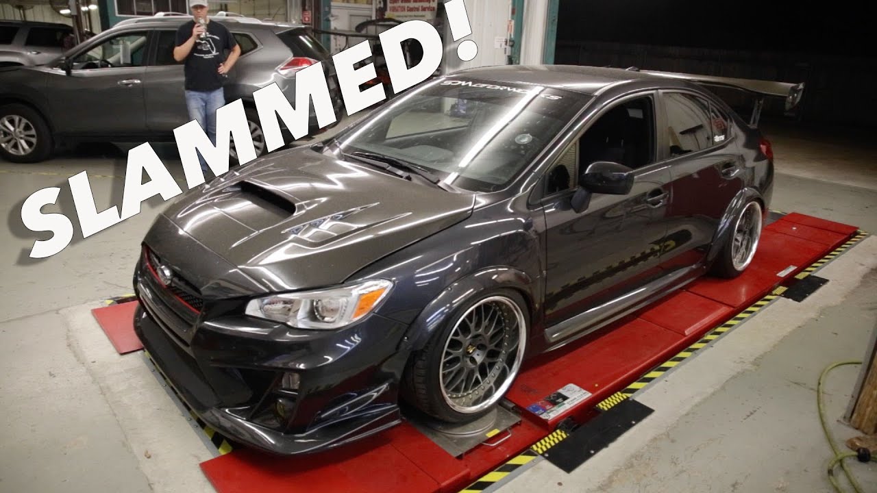 SLAMMING THE WRX!