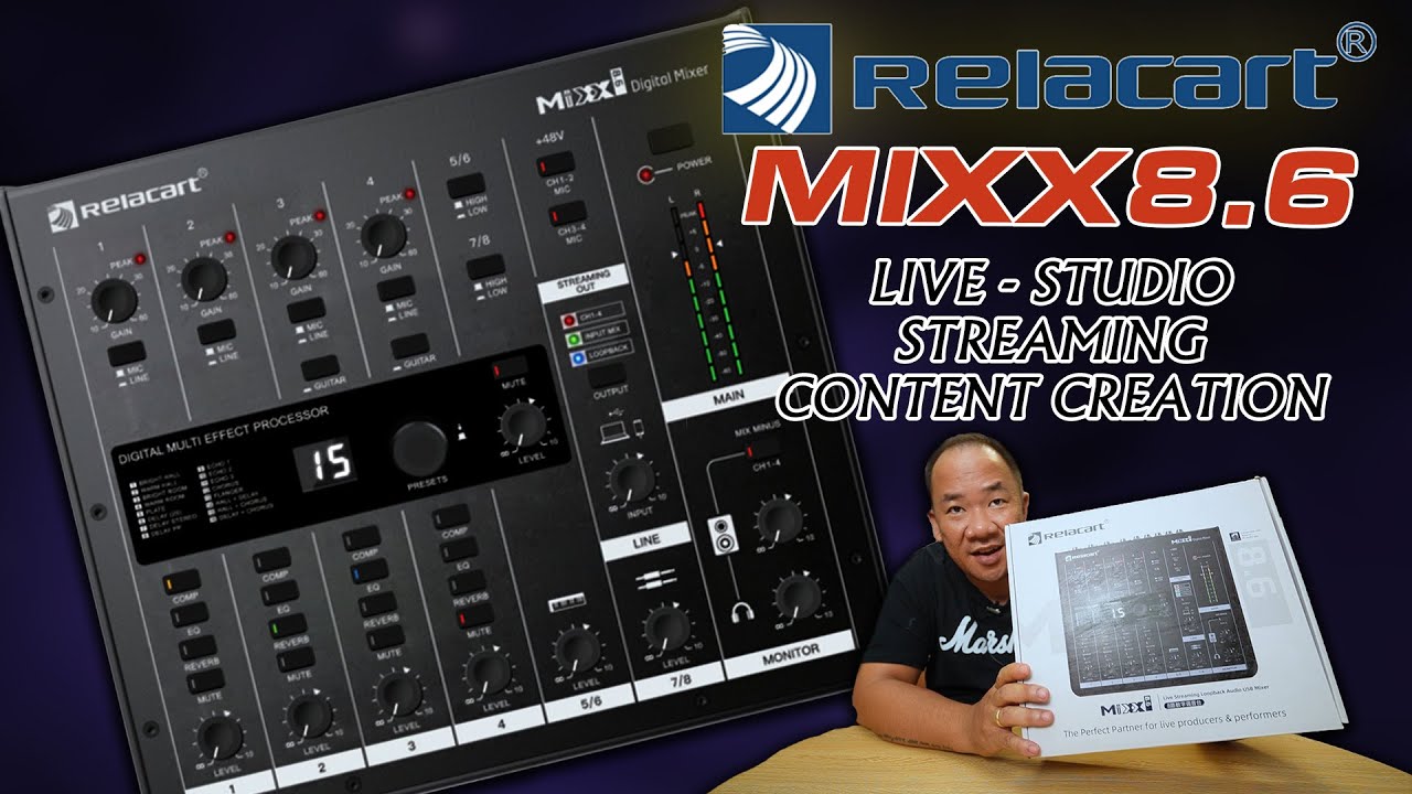 REVIEW MIXER RELACART MIXX8.6