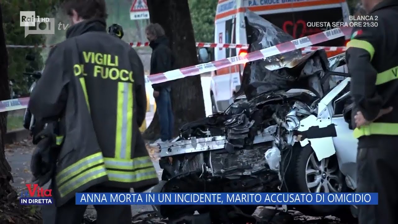 Morta in un incidente, accusato il marito - La Vita in Diretta 19/10/2023