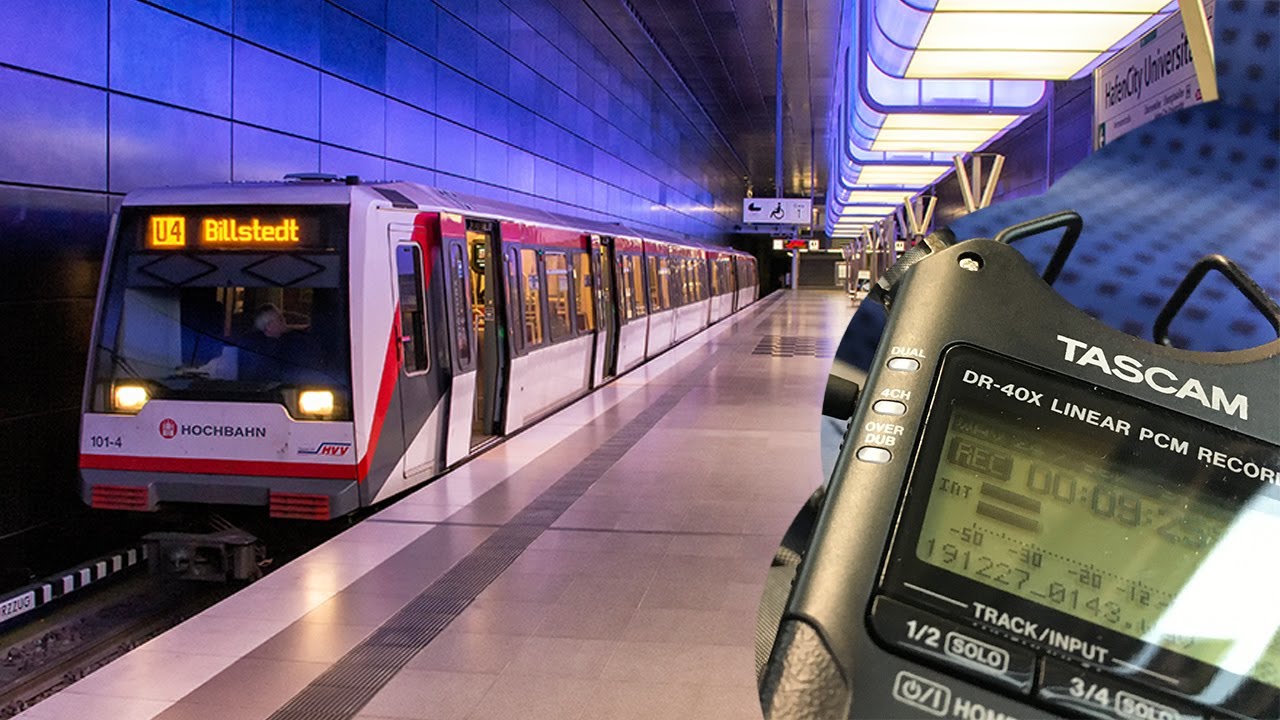 [Sound] Hamburg Hochbahn DT4.3 / DT4.6