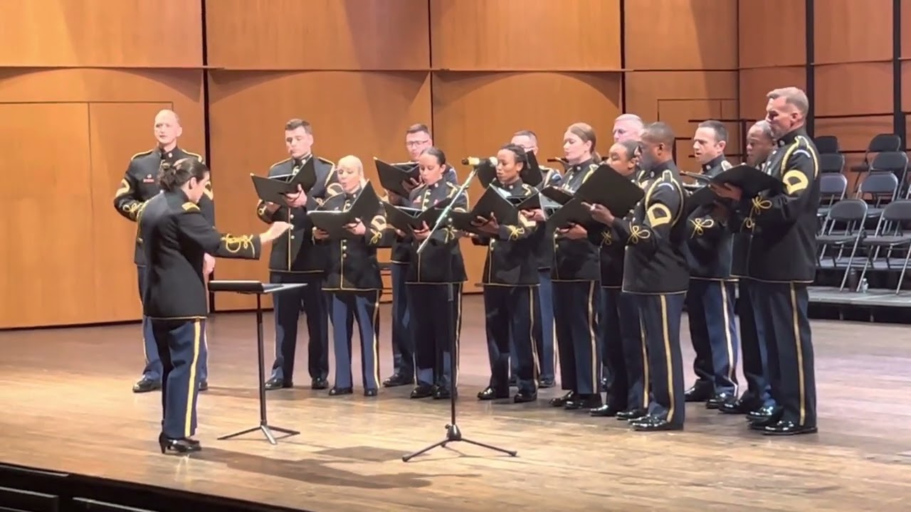 &ldquo;Someplace&rdquo; - Jocelyn Hagen - The U.S. Army Chorus - Capt  Bonnie Alger, dir. Schlesinger 4/18/23