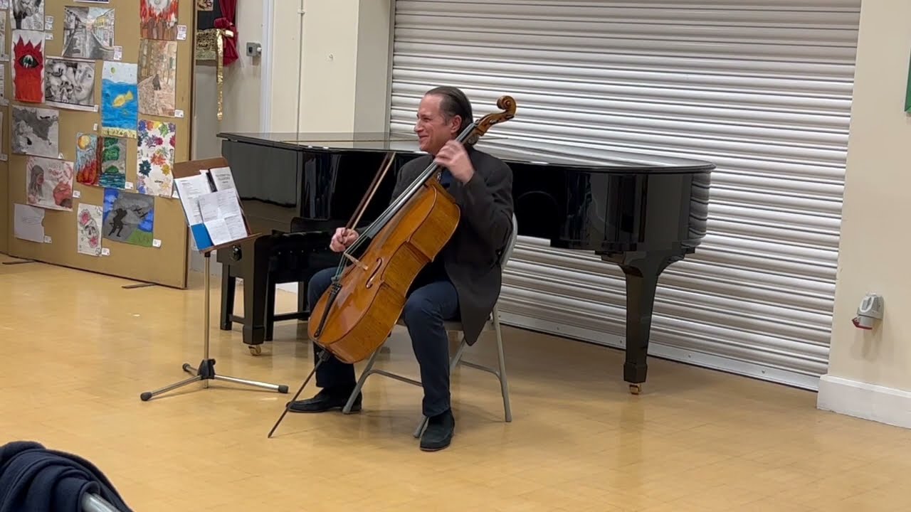 4 X 4 by Aaron Minsky, performed by the composer  (Ten Cello Etudes from the 4th Dimension).