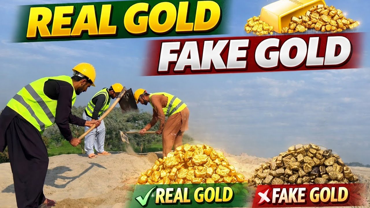 Real Gold Fake Gold 😳
