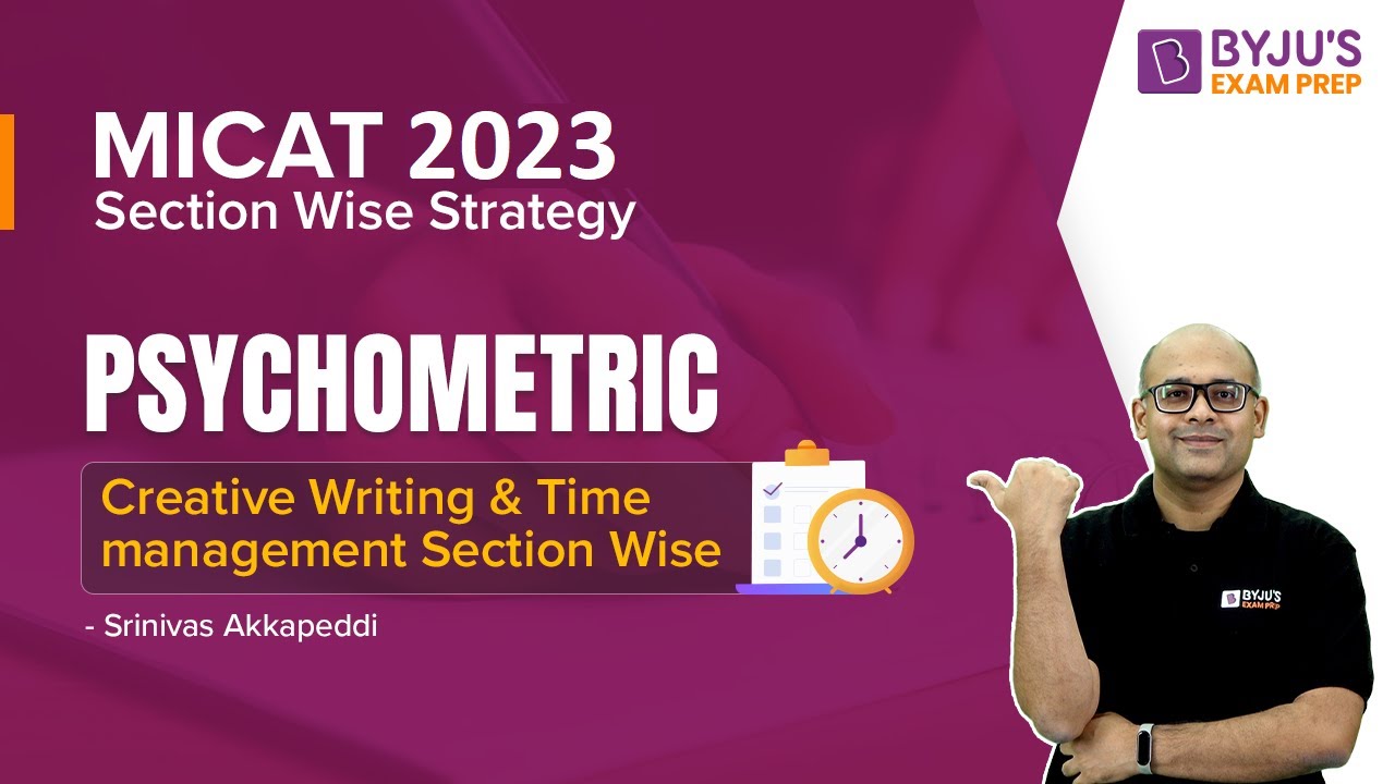 MICAT 2023 Section Wise Preparation Strategy | MICAT 2023 Exam | BYJU'S Exam Prep