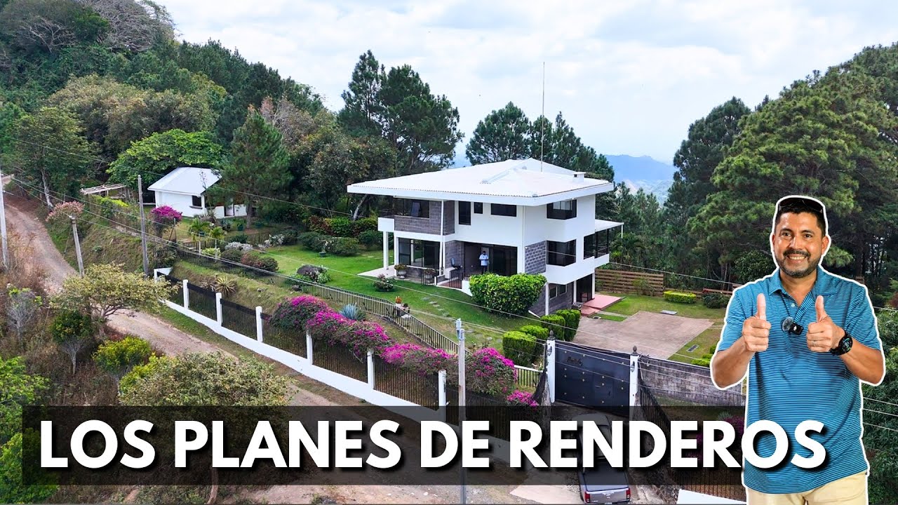 IMPRESIONANTE CASA en VENTA en EL SALVADOR ubicada en LOS PLANES DE RENDEROS $545,000