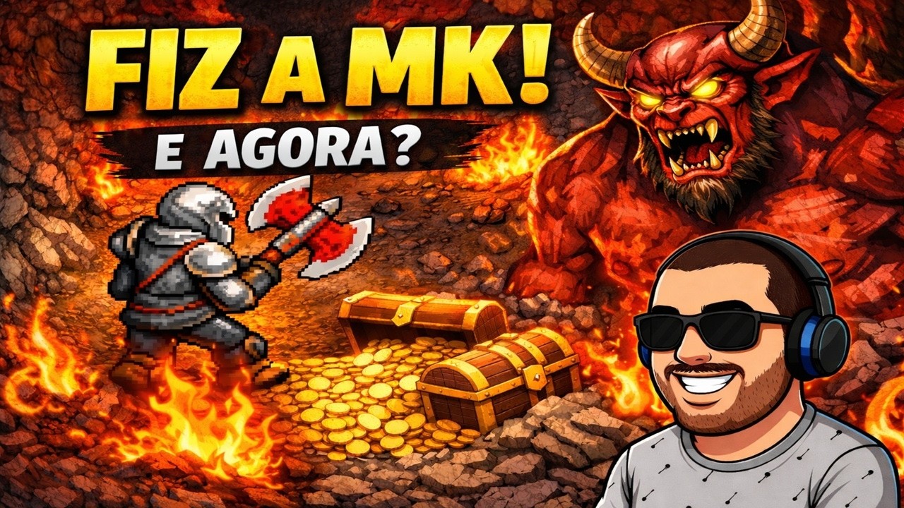 VOLTEI! FIZ A MK … E O FUTURO DO KNIGHT! 😱🔥