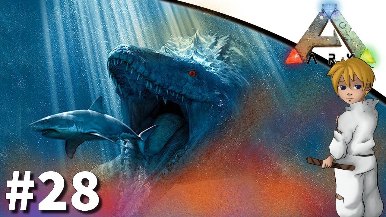 ARK : The Island - #28 Mosasaures Alpha !