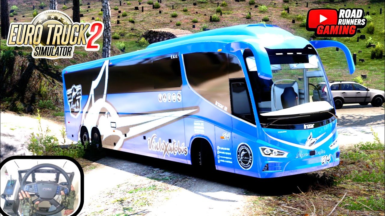 VOLVO IRIZAR i8 15M SPEEDY HIGHWAY DRIVE | ETS2 SnowyMoon Ultra Graphics | Passenger Transport
