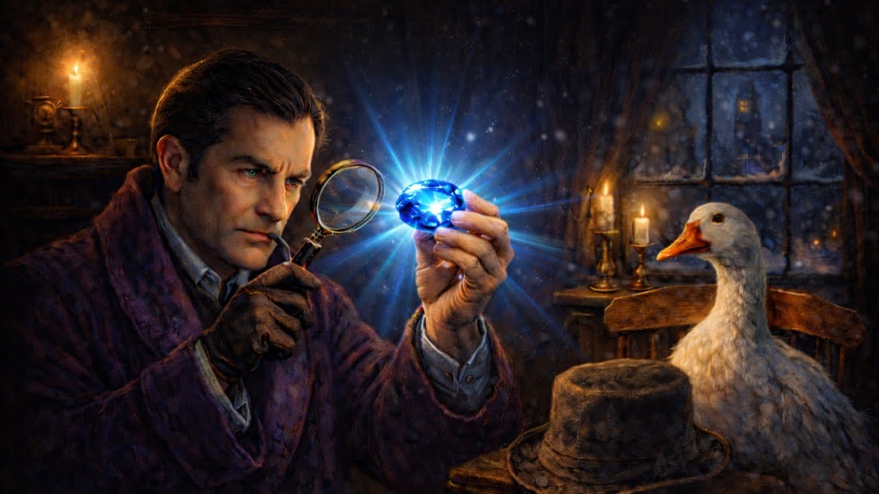 Sherlock Holmes & The Adventure of the Blue Carbuncle/Diamond💎(Hindi Mystery Story) | Friday Chills