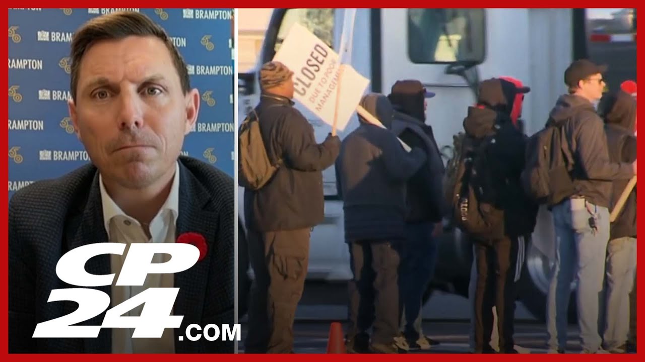Brown says city exploring legal action after strike causes Brampton Transit delays