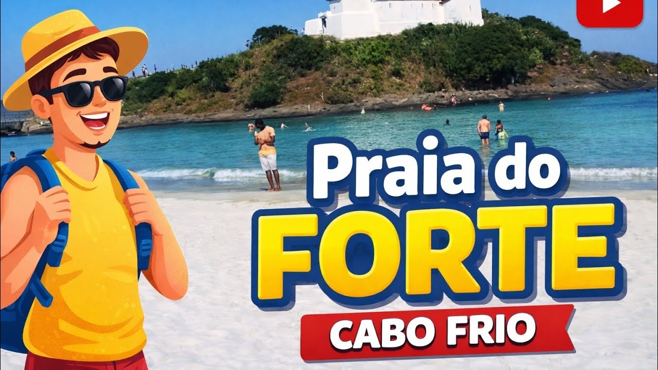Praia do Forte em cabo frio