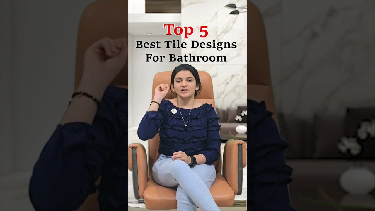 ✅ Top 5 Trending Bathroom Tiles 2025 | Modern & Stylish Washroom Ideas