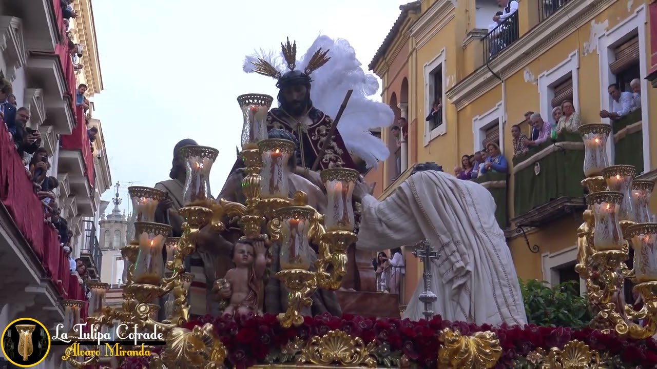 [4K] San Esteban por la Cuesta del Bacalao 2023 - Semana Santa Sevilla 2023