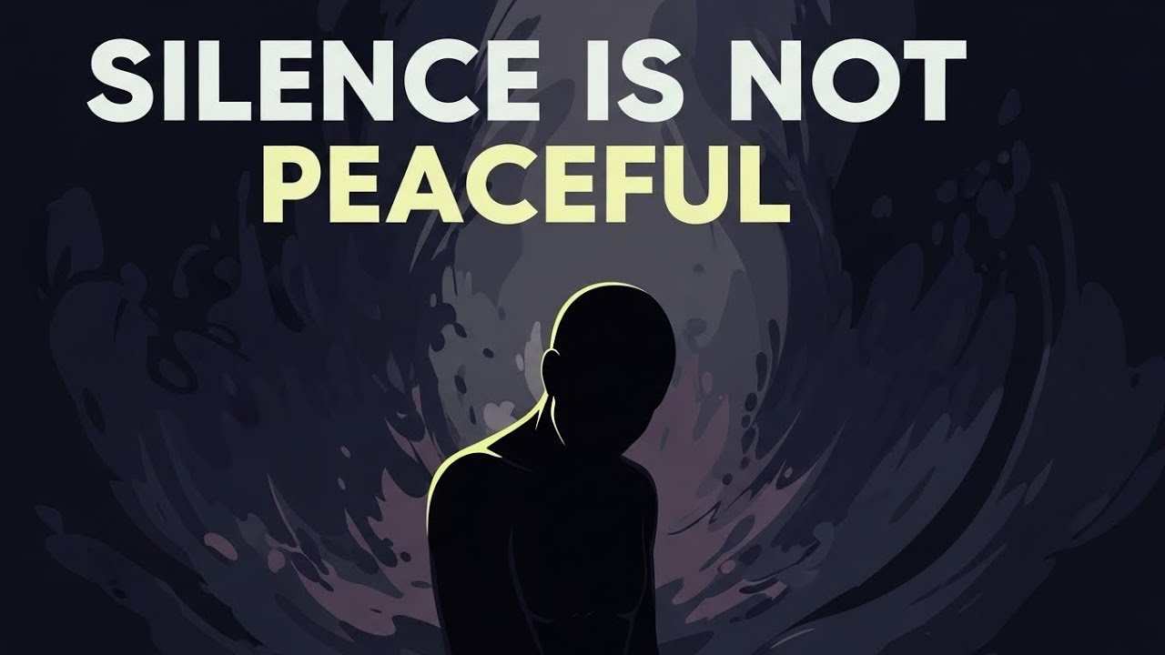 The SHOCKING Truth About Silence and Your MIND | Psychology explain | Silence is not peaceful