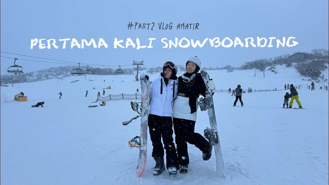 Main di Gunung Bersalju Australia #travel #whvaustralia #snow #kerjadiaustralia
