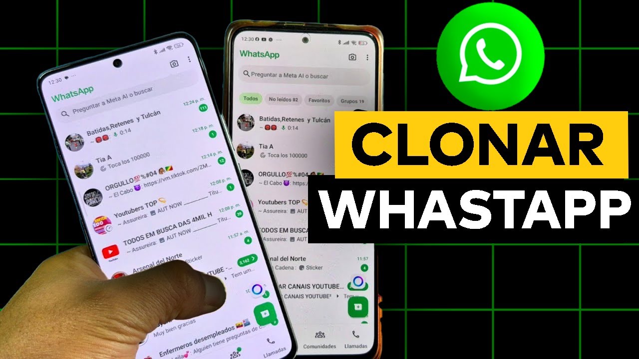 Cómo CLONAR WhatsApp SOLO con el numero de telefono  🔐  TRUCO ACTUALIZADO