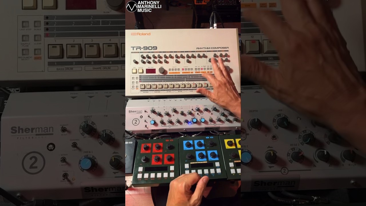 Happy 909 day! I wanted to share one of the many ways I process my Roland TR-909