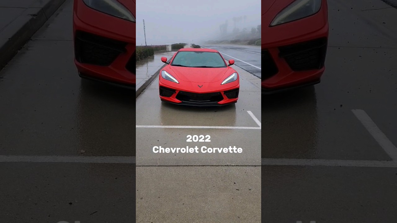 2022 Corvette test drive #driverview #corvette #stingray
