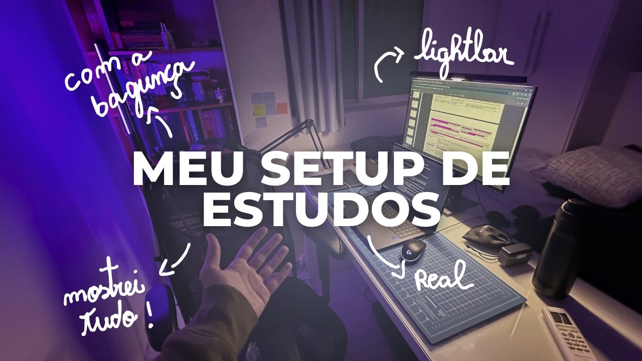 Meu setup de estudos para 2026